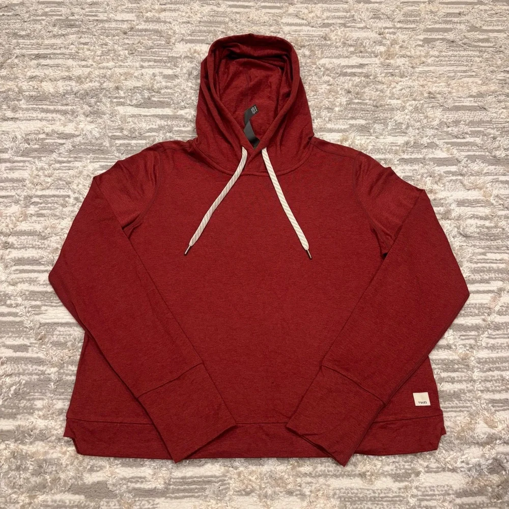 Vuori Halo Essential Hoodie Women’s Small Performance DreamKnit Stretch Comfort - Picture 2 of 15